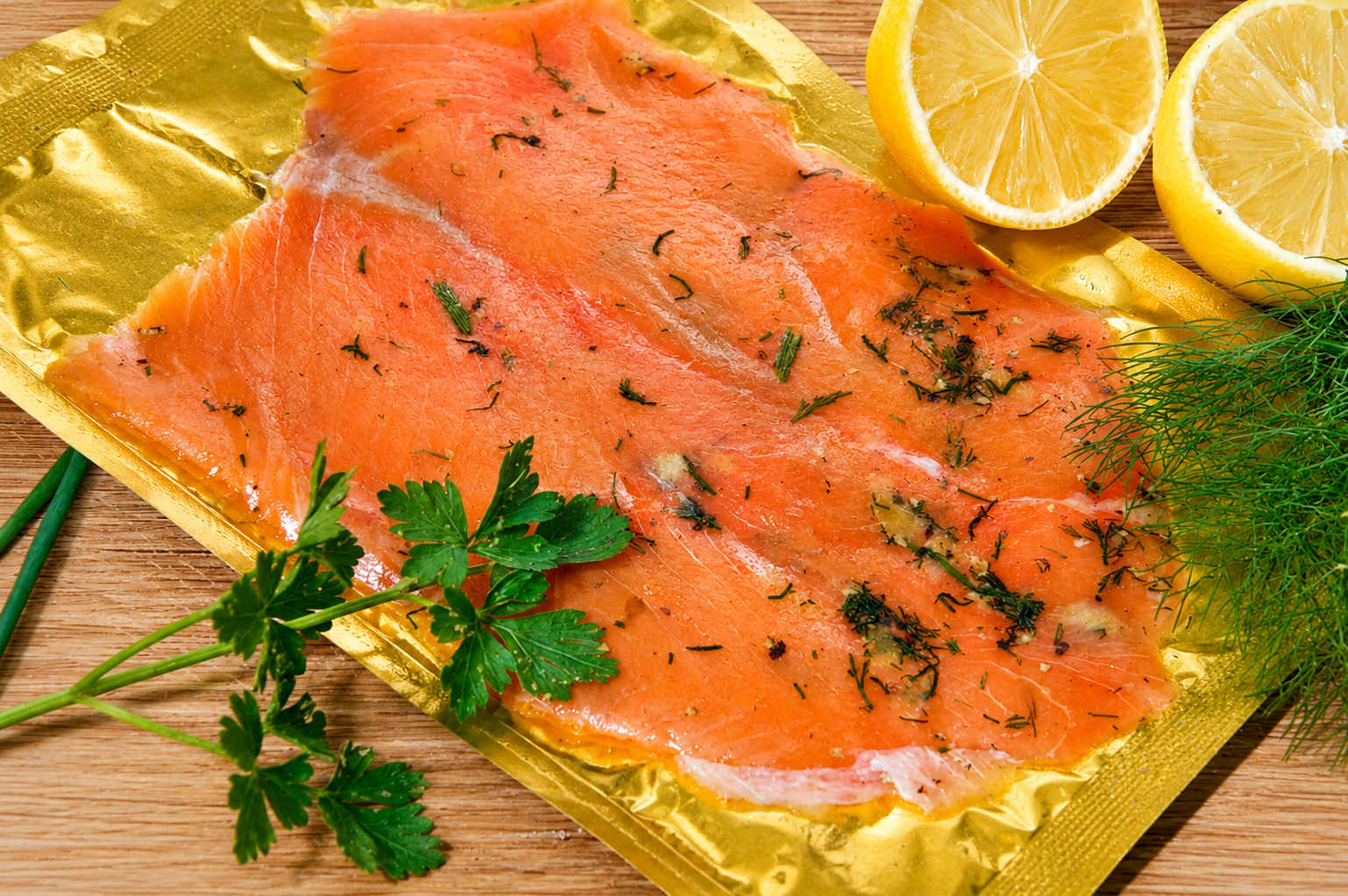 Salmon Slices & Ribbons